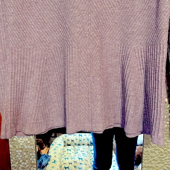 Vila Milano peplum sweater. - Picture 2 of 4